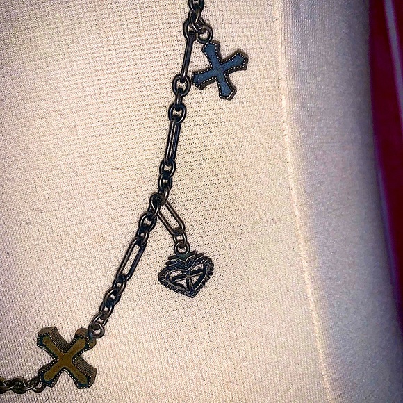 Virgins Saints & Angels San Benito Cross Necklace - Picture 13 of 16